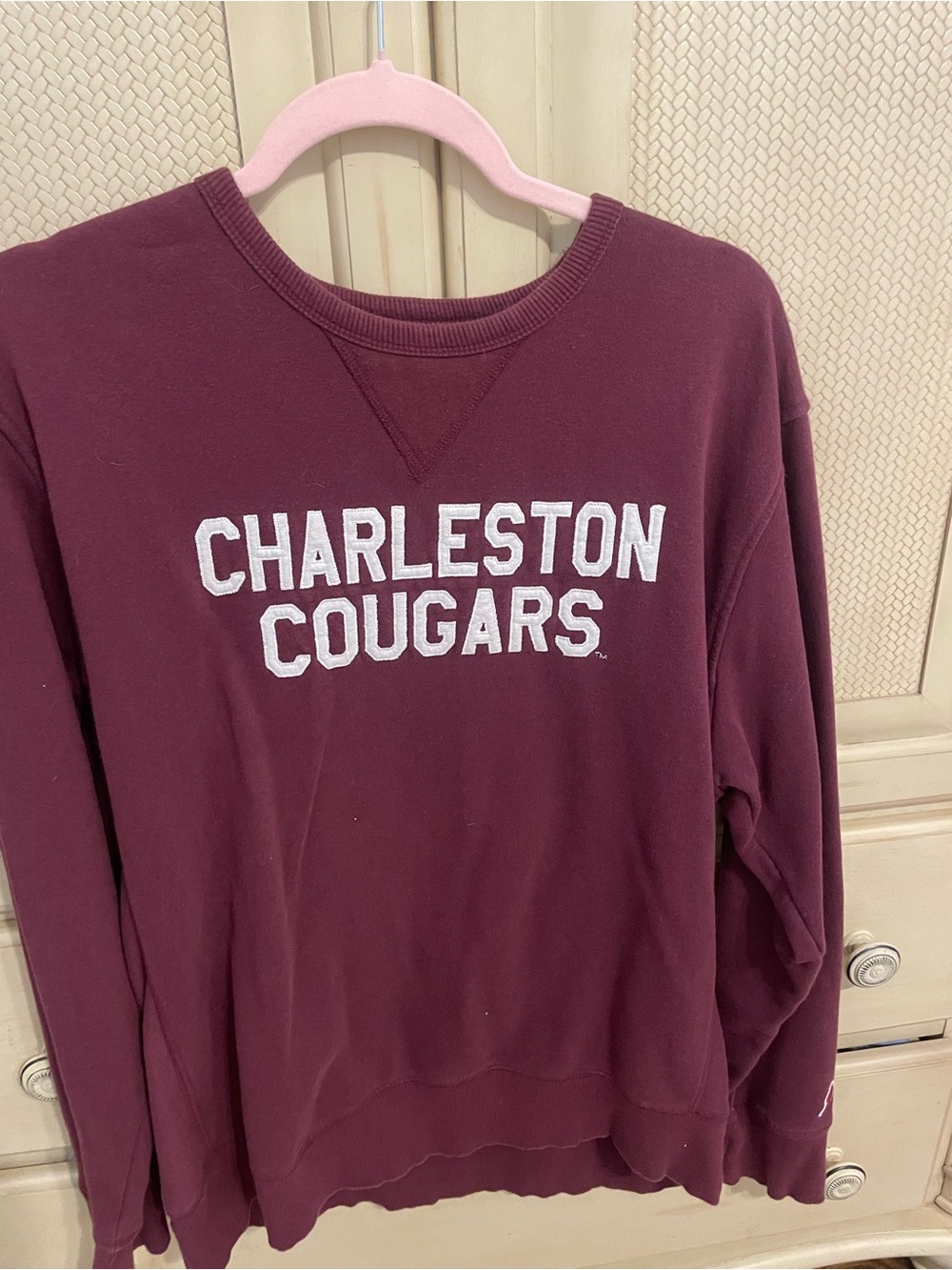 League Maroon Crewneck Sweatshirt
